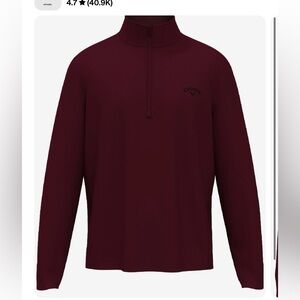 Callaway Lightweight 1/4 zip golf pullover